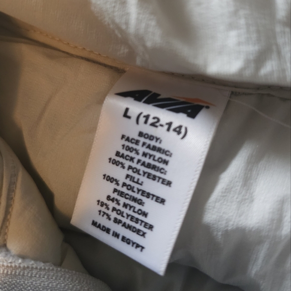 3 Avia Athletic Light Weight Vests with Pockets and Zippers Green, Gray, & Black - Picture 5 of 8